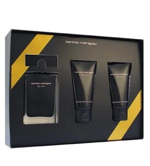Narciso Rodriguez For Her ajándékszett 50 ml + testápoló 50 ml + tusfürdő Eau de Toilette nőknek