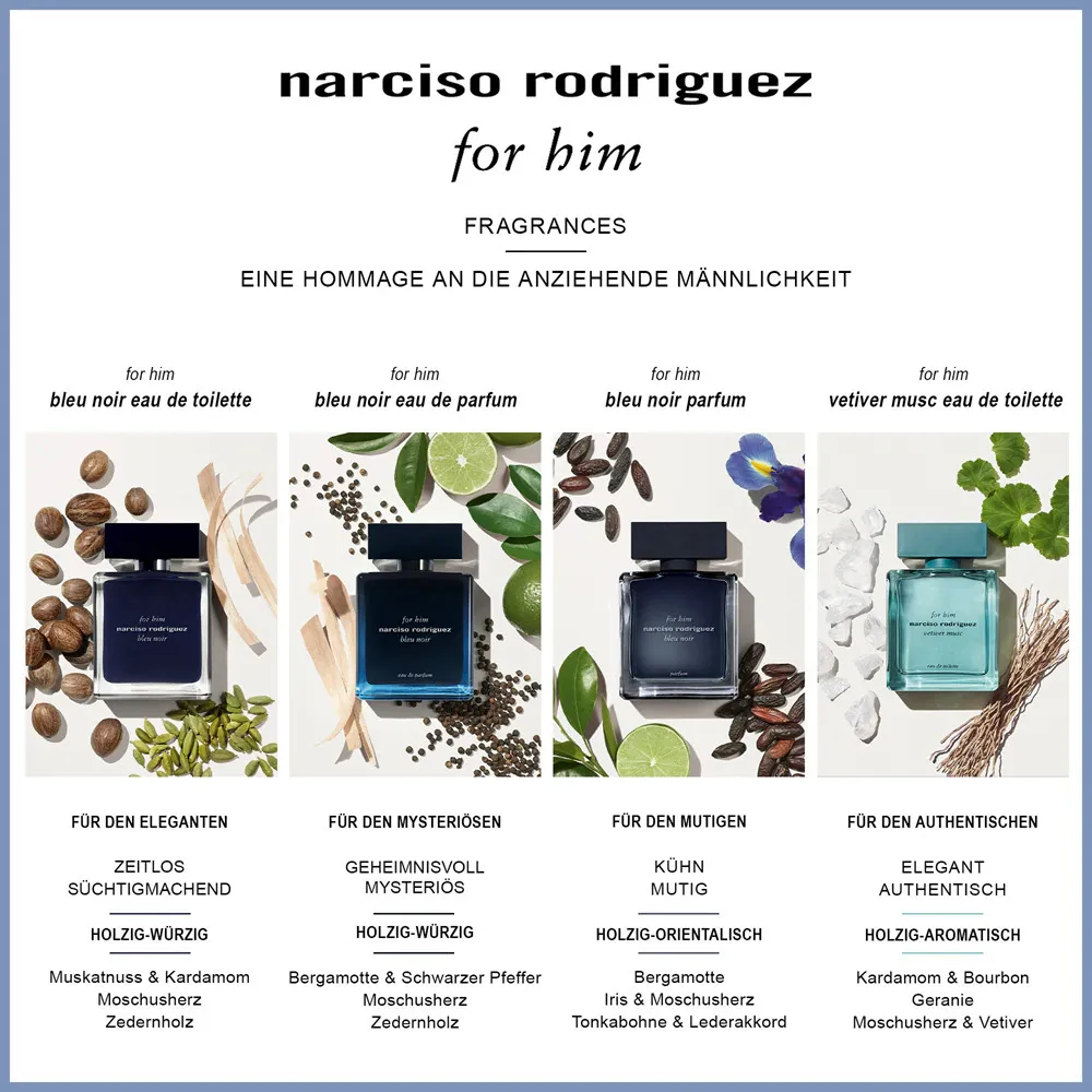For Him Bleu Noir eau de parfum férfiaknak 100 ml