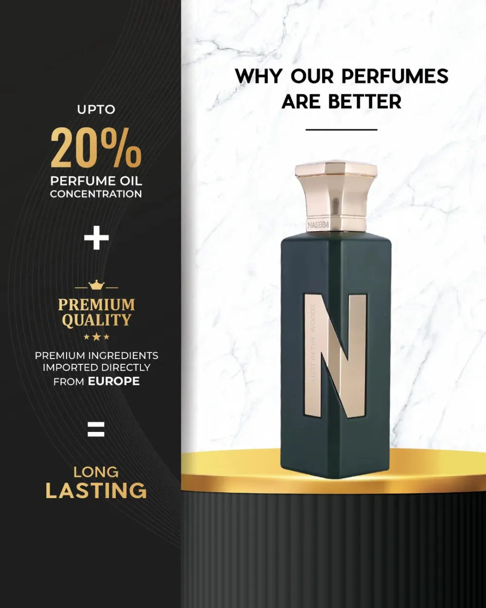Lost In The Woods aqua parfüm férfiaknak 75 ml