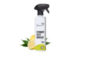 Natasha Citromos fürdőszobatisztító – spray (500 ml) – kemény vizű háztartások számára is megfelelő