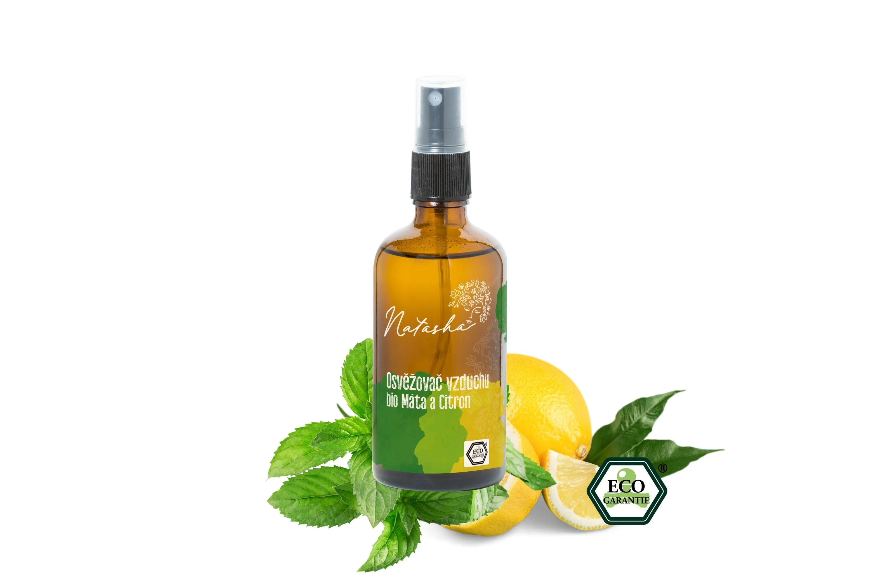 Natasha Légfrissítő - Menta és citrom (100 ml) - enyhíti a stresszt és a feszültséget