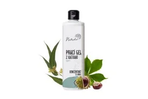 Natasha Vadgesztenyés mosógél Sport – koncentrátum 500 ml – 33 mosás 500 ml-ben