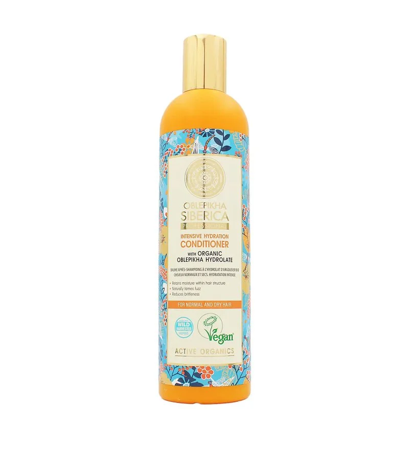 Oblepikha Siberica Intensive Hydration homoktövises kondicionáló normál és száraz hajra 400 ml
