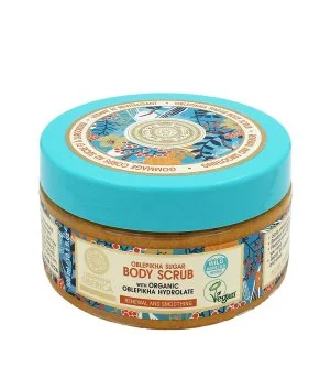Natura Siberica Oblepikha Siberica Renewal And Smoothing Body Scrub természetes revitalizáló testradír 300 g