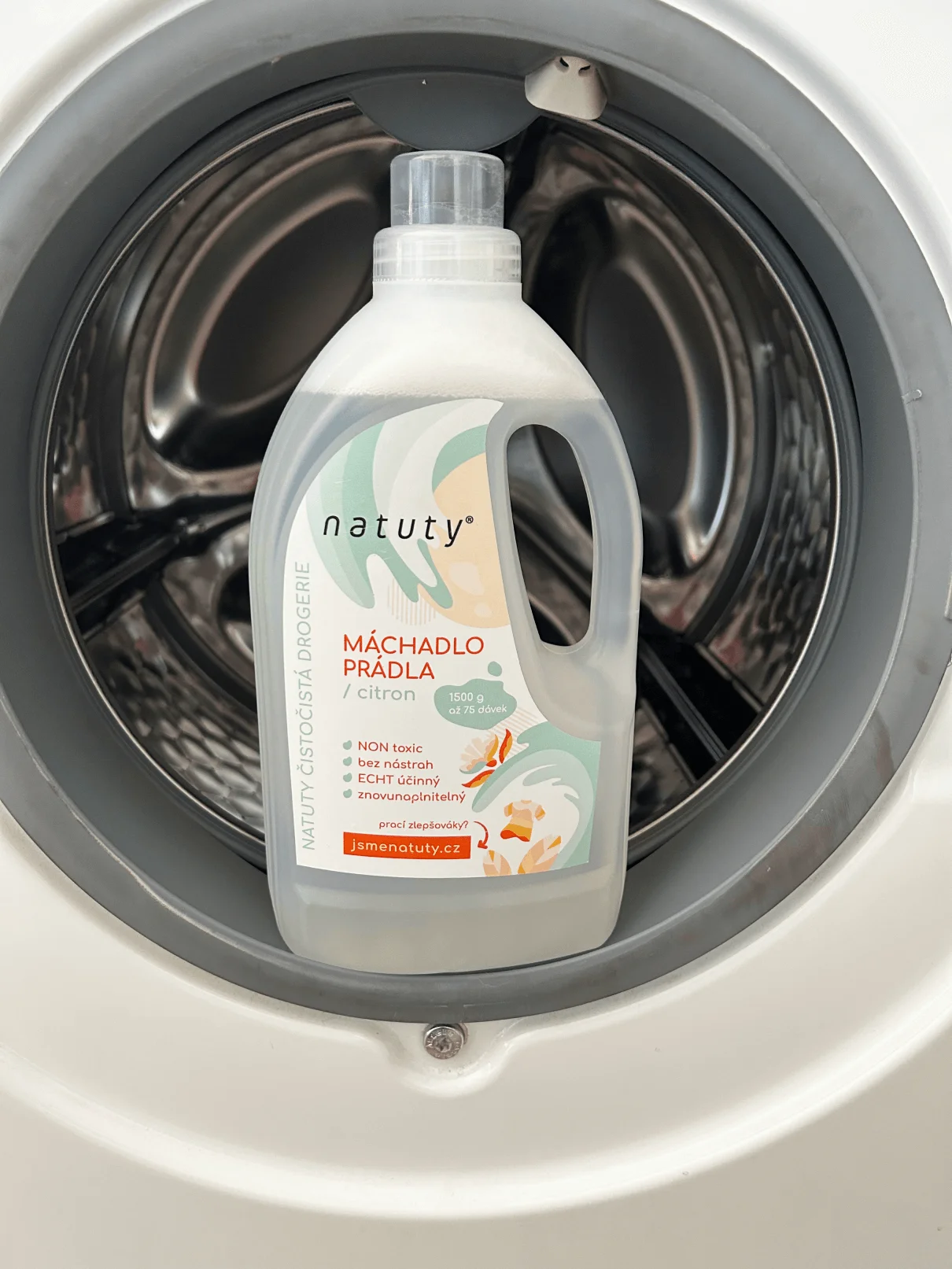 Natuty Citrom illatú ruhaöblítő 1,5 l