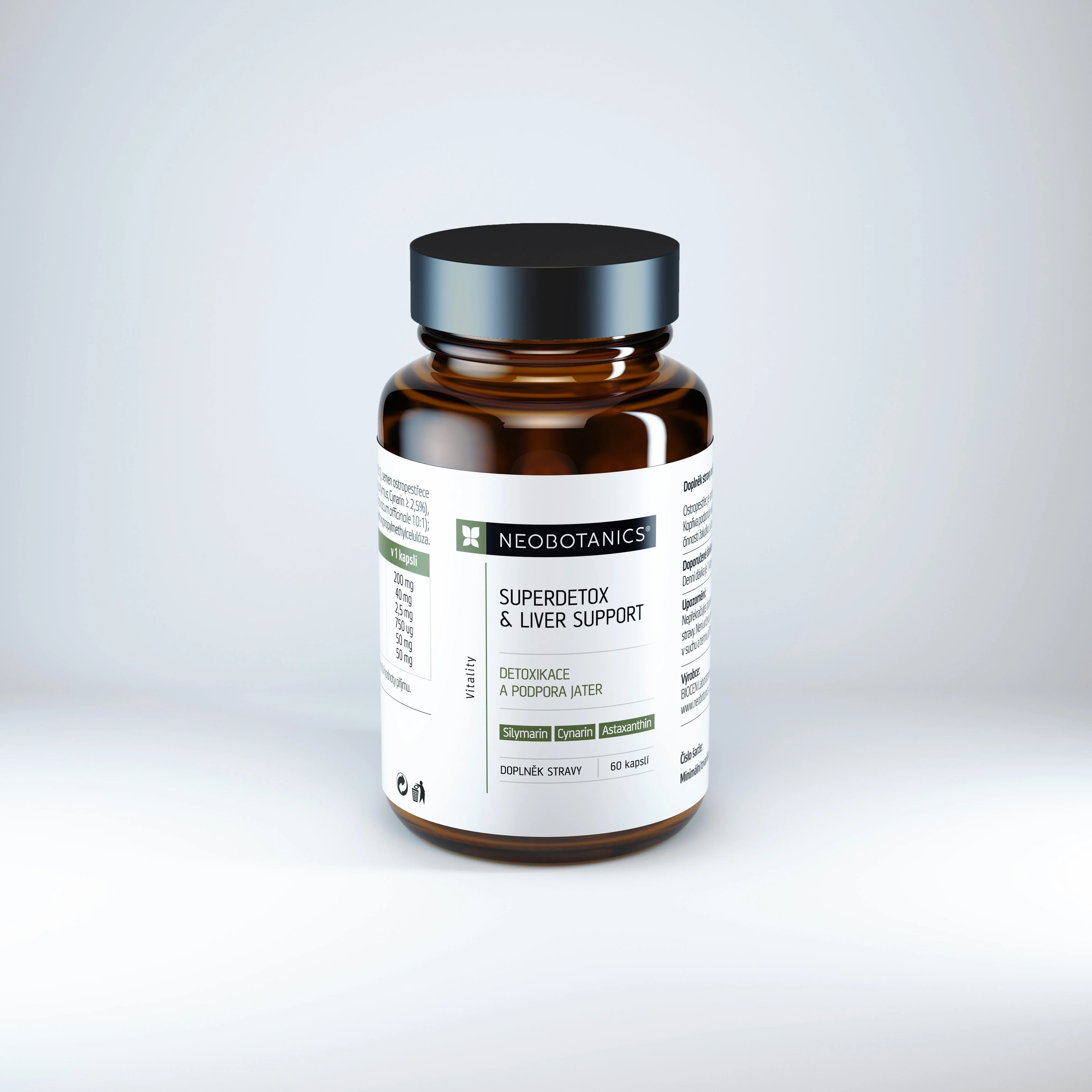 Neobotanics Superdetox & Liver Support (60 kapszula) - méregtelenítés és a máj támogatása