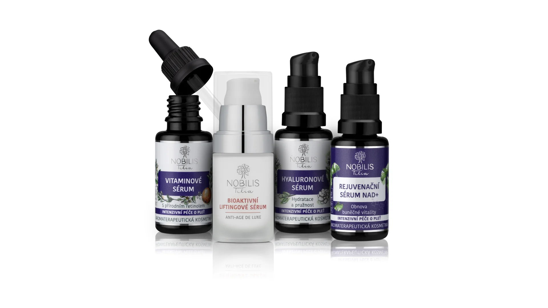 Nobilis Tilia Bioaktív lifting szérum (15 ml) - érett bőrre és pigmentfoltok ellen