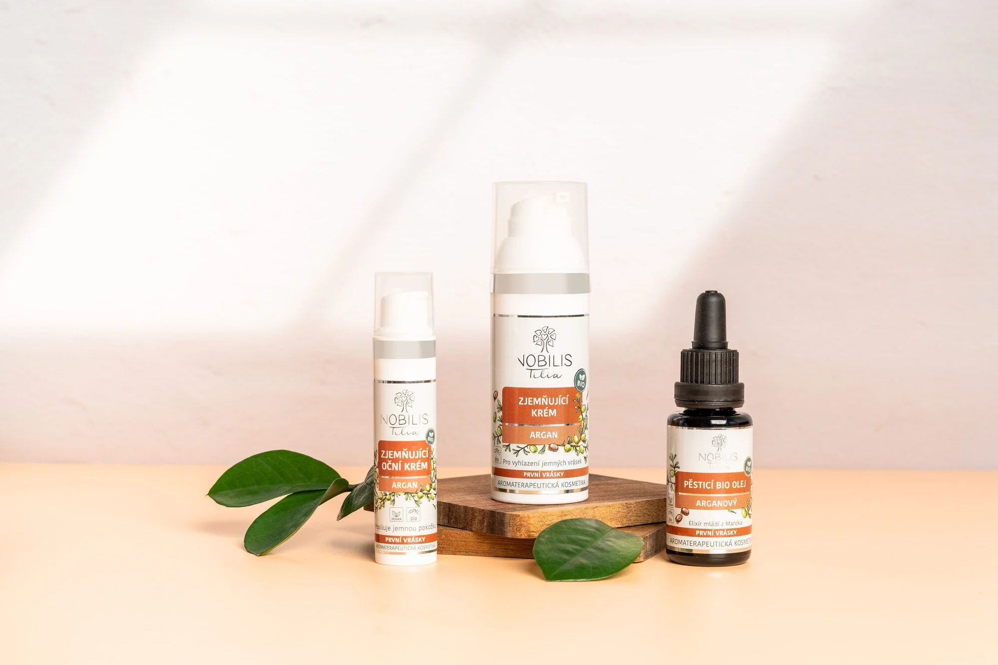 Nobilis Tilia Bőrsimító krém Argan BIO 2 ml - minta - minőségét megőrzi: 06/2026 - extra adag vitalitás