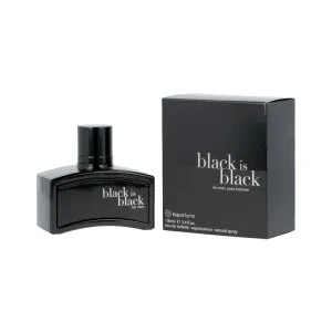 Nuparfums Black Is Black for Men eau de toilette férfiaknak