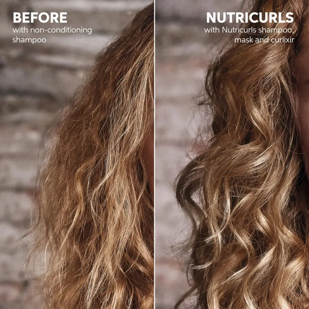 Nutricurls hullámos és göndör hajra való tisztító kondicionáló 250 ml