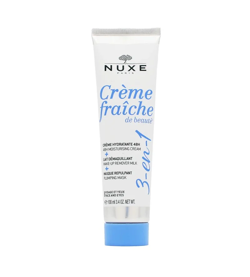 Crème Fraîche de Beauté 3 az 1-ben hidratáló krém, sminklemosó tej és arcmaszk 100 ml