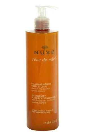 Nuxe Rêve de Miel Arc- és testtisztító gél