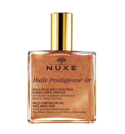 Huile Prodigieuse Or multifunkciós csillogó száraz olaj arcra, testre és hajra 50 ml