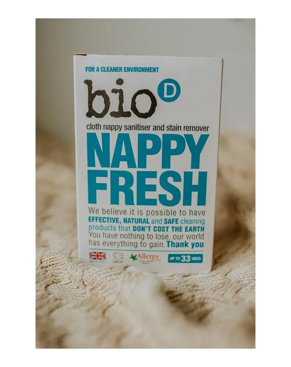 Bio-D Baba pelenka folt- és szagtalanító (500 g)