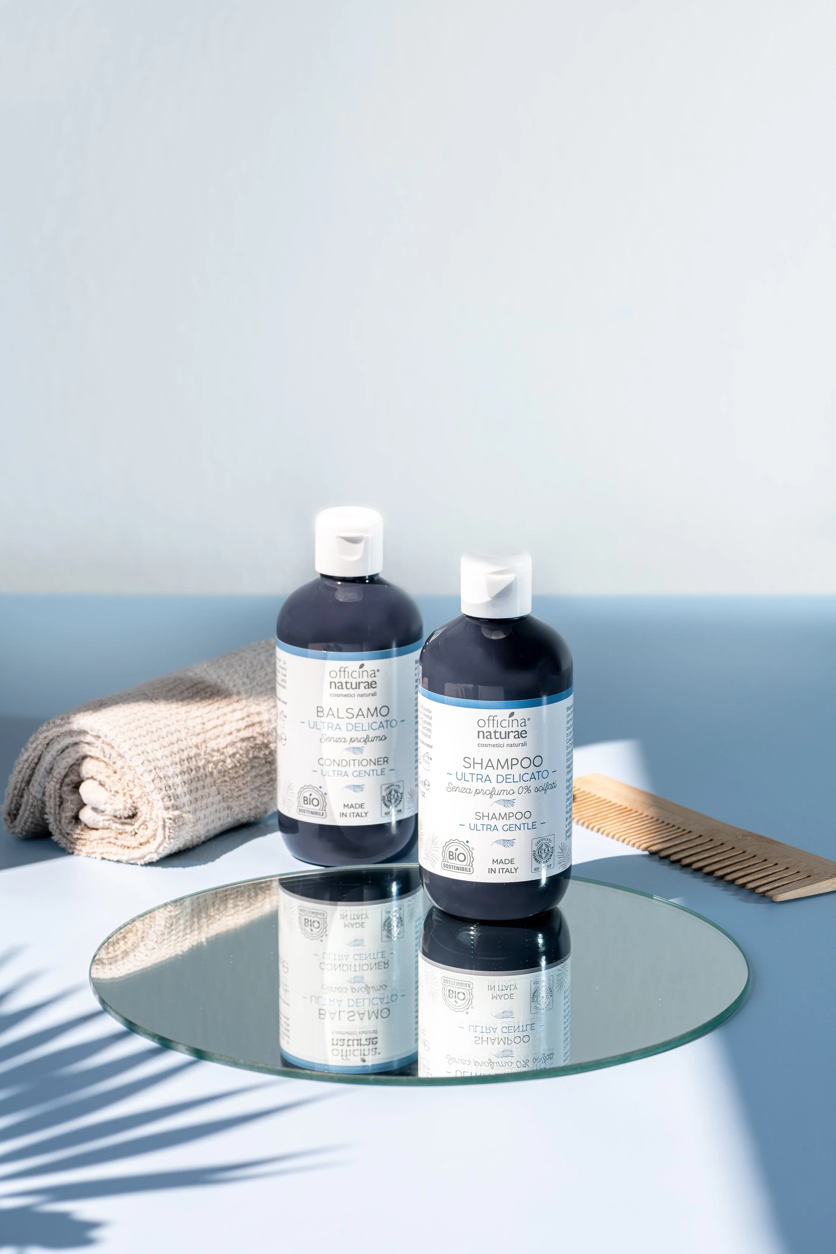Officina Naturae Nagyon érzékeny bőrre való sampon Ultra Delicato (250 ml) - MCS-sel élők számára is alkalmas