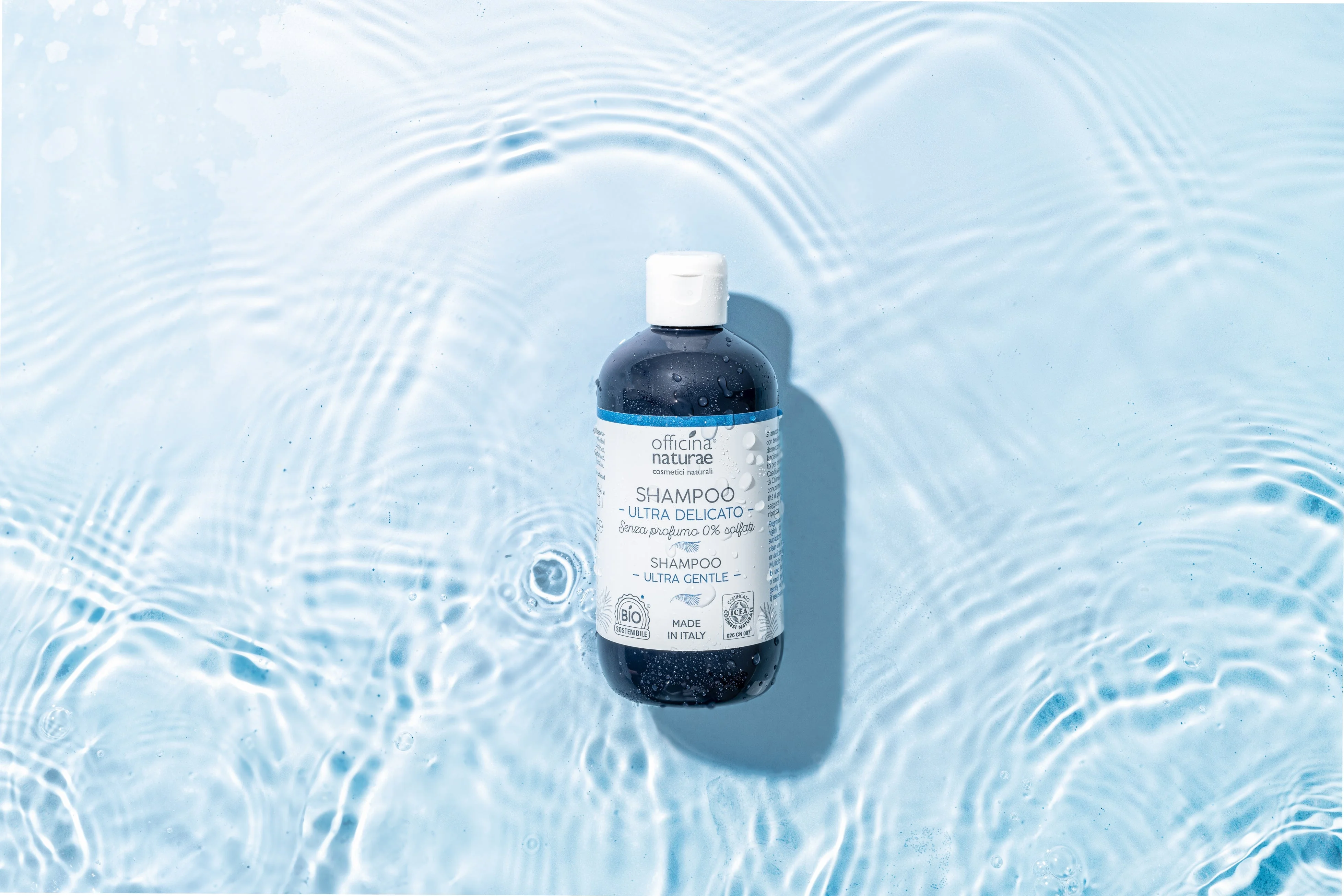 Officina Naturae Nagyon érzékeny bőrre való sampon Ultra Delicato (250 ml) - MCS-sel élők számára is alkalmas