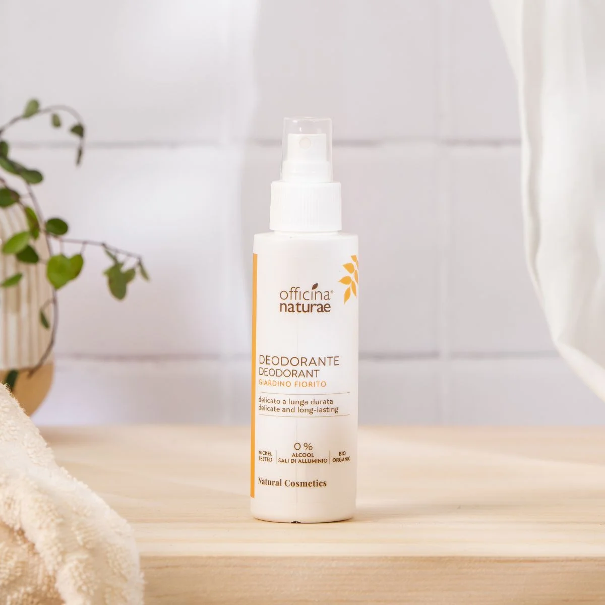 Officina Naturae Spray dezodor - Garden in Bloom (100 ml) - semlegesíti a kellemetlen szagokat és friss illatot ad