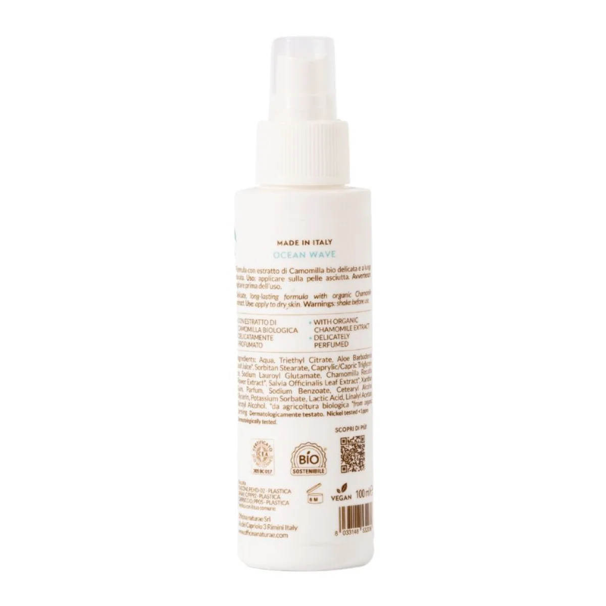 Officina Naturae Dezodor spray - Sea Wave (100 ml) - semlegesíti a szagokat és friss illatot ad