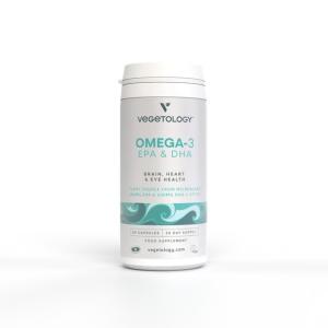 Vegetology Opti3 Omega-3 EPA & DHA D-vitaminnal 60 kapszula