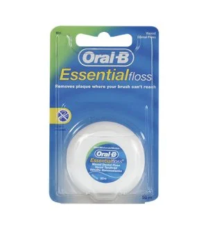 Oral-B Essential Floss viaszos fogselyem 50 m