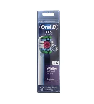 Oral-B Pro 3D White pótfejek 4 db