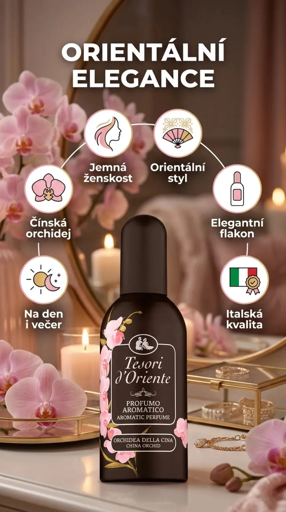 Orchidea della Cina Eau de Parfum nőknek 100 ml