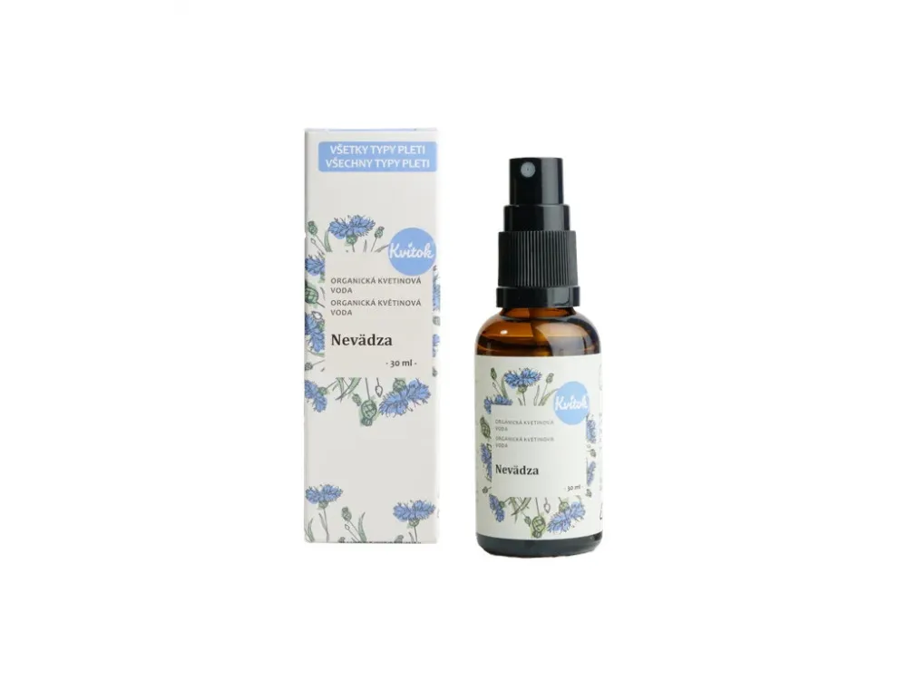 Kvitok Szerves virágvíz - búzavirág 100 ml