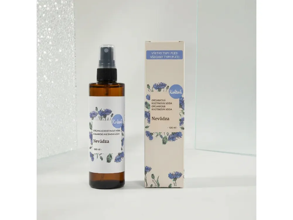 Kvitok Szerves virágvíz - búzavirág 100 ml