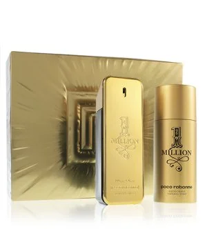 Paco Rabanne 1 Million ajándékszett férfiaknak 100 ml toaletvíz + dezodorspray