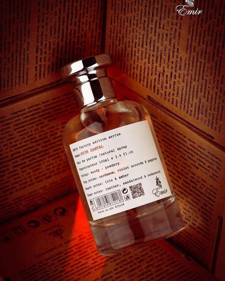 Rich Santal Emir Factory Edition uniszex Eau de Parfum 100 ml