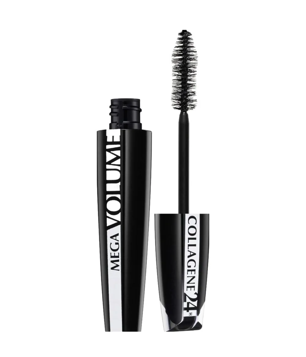 Paris Mega Volume Collagene dúsító szempillaspirál Extra Fekete 9 ml