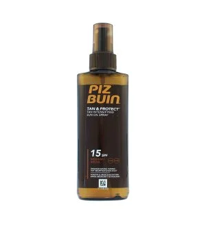Piz Buin Tan & Protect barnulást gyorsító napvédő olaj SPF 15