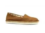 Perky Plataforma Espadrille Suede Camel