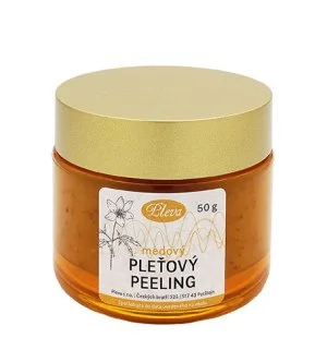 Pleva Skin Peeling With Honey mézes arcradír 50 g