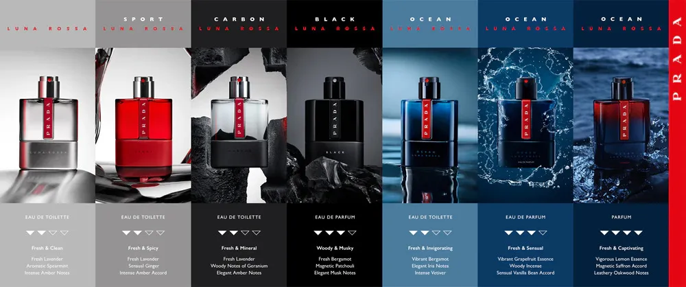 Luna Rossa Ocean eau de parfum férfiaknak 100 ml