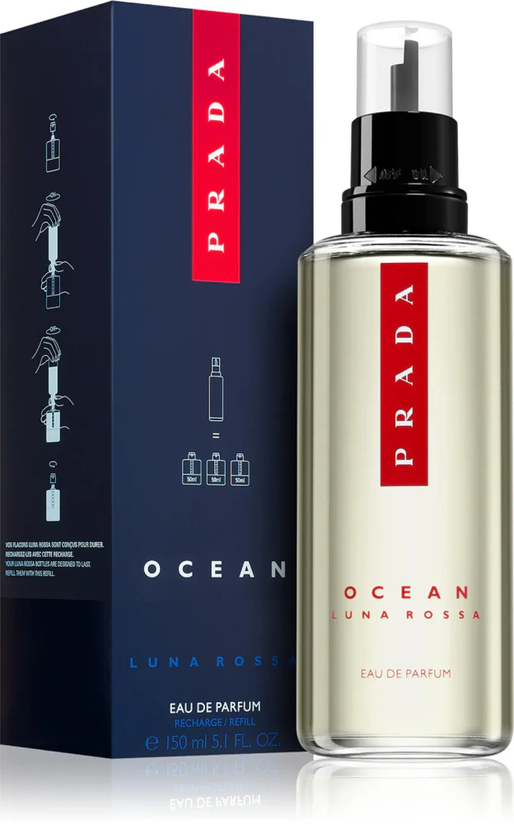 Luna Rossa Ocean eau de parfum férfiaknak 100 ml