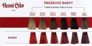 Púder hajfesték 100g Bordeaux