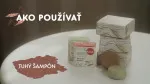 Kvitok Prebiotikus szilárd sampon szennyeződés elleni védelemmel Korpásodás elleni védelem - 50 g