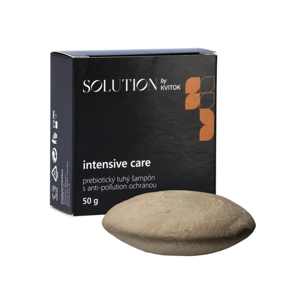 Kvitok Prebiotikus szilárd sampon szennyeződés elleni védelemmel Intensive Care - 50 g