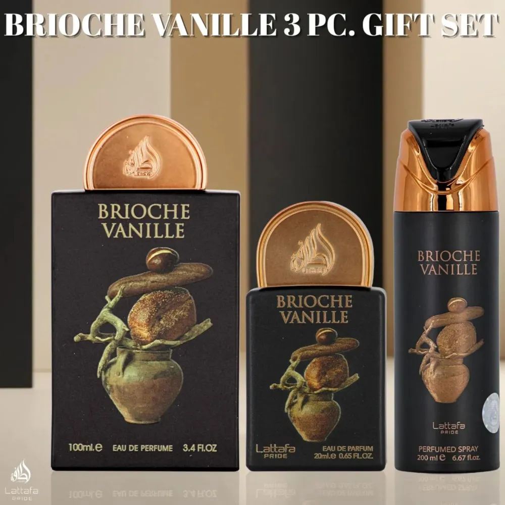Pride Brioche Vanille EDP 100 ml + EDP 20 ml + DEO spray 200 ml UNISEX 1 ks