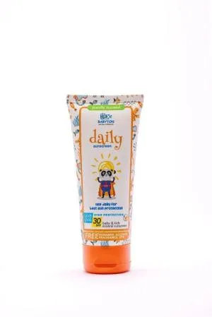 Babyton Természetes fényvédő DAILY 30 SPF 100 ml