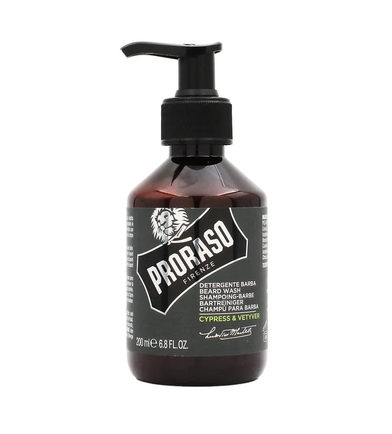 Cypress & Vetyver szakállsampon 200 ml