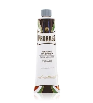 PRORASO Blue hidratáló hatású borotválkozó szappan tubusban