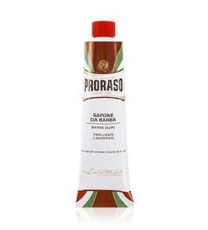 PRORASO Red borotvaszappan kemény szakállhoz tubusban