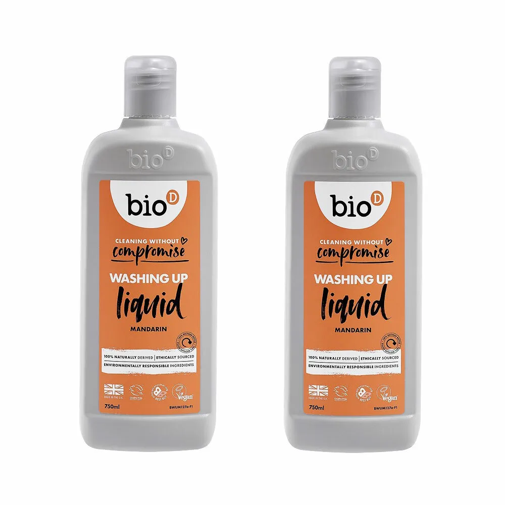 Bio-D Hipoallergén mandarin illatú mosogatószer (750 ml)