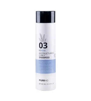 PURING 03 Rehab Restructuring Curly Shampoo restrukturáló sampon göndör és szöszös hajra