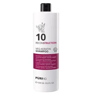 PURING 10 Reconstruction Veg-Keratin regeneráló sampon