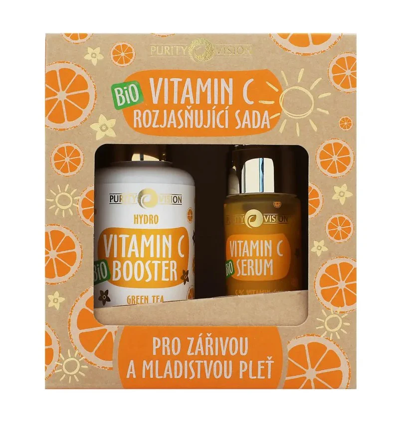 Bio Vitamin C ragyogást fokozó szett booster 100 ml + szérum