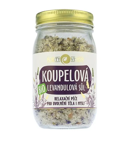 Bio levendulás fürdősó 400 g