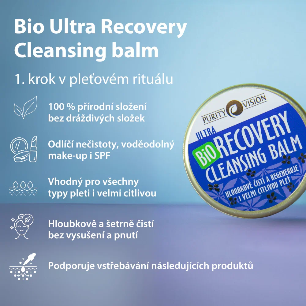 Purity Vision Ultra Recovery tisztító balzsam (70 ml) - nagyon érzékeny bőrre is